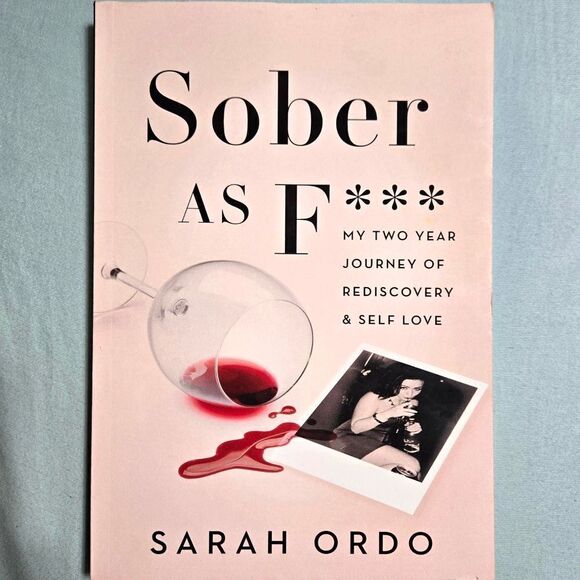 📚 New! "Sober as f***" Book and Workbook Set - Picture 8 of 13